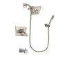 Delta Vero Stainless Steel Finish Tub and Shower System with Hand Spray DSP2203V