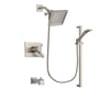 Delta Vero Stainless Steel Finish Tub and Shower System with Hand Spray DSP2239V