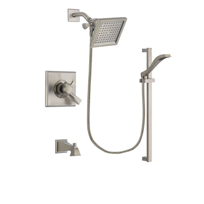 Delta Dryden Stainless Steel Finish Tub and Shower System w/Hand Shower DSP2249V