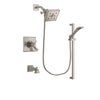Delta Dryden Stainless Steel Finish Tub and Shower System w/Hand Shower DSP2255V