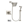 Delta Vero Stainless Steel Finish Tub and Shower System with Hand Spray DSP2293V