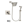 Delta Vero Stainless Steel Finish Tub and Shower System with Hand Spray DSP2305V