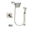 Delta Vero Stainless Steel Finish Tub and Shower System with Hand Spray DSP2305V
