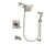 Delta Dryden Stainless Steel Finish Tub and Shower System w/Hand Shower DSP2309V
