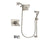 Delta Vero Stainless Steel Finish Tub and Shower System with Hand Spray DSP2311V