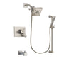 Delta Vero Stainless Steel Finish Tub and Shower System with Hand Spray DSP2323V