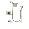 Delta Vero Stainless Steel Finish Tub and Shower System with Hand Spray DSP2347V