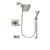 Delta Vero Stainless Steel Finish Tub and Shower System with Hand Spray DSP2347V