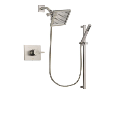 Delta Vero Stainless Steel Finish Shower Faucet System with Hand Shower DSP2354V