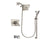 Delta Vero Stainless Steel Finish Tub and Shower System with Hand Spray DSP2365V
