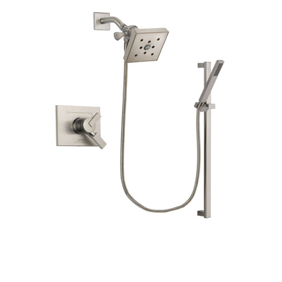 Delta Vero Stainless Steel Finish Shower Faucet System with Hand Shower DSP2378V