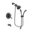 Delta Leland Venetian Bronze Finish Thermostatic Tub and Shower Faucet System Package with Shower Head and 1-Spray Handshower with Slide Bar Includes Rough-in Valve and Tub Spout DSP2385V