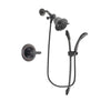 Delta Lahara Venetian Bronze Finish Shower Faucet System Package with Shower Head and 1-Spray Handshower with Slide Bar Includes Rough-in Valve DSP2392V