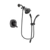 Delta Addison Venetian Bronze Finish Dual Control Shower Faucet System Package with Shower Head and 1-Spray Handshower with Slide Bar Includes Rough-in Valve DSP2406V