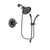 Delta Linden Venetian Bronze Finish Shower Faucet System Package with Large Rain Shower Head and 1-Spray Handshower with Slide Bar Includes Rough-in Valve DSP2458V