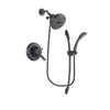 Delta Lahara Venetian Bronze Finish Thermostatic Shower Faucet System Package with 5-1/2 inch Showerhead and 1-Spray Handshower with Slide Bar Includes Rough-in Valve DSP2472V