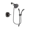 Delta Addison Venetian Bronze Finish Shower Faucet System Package with 5-1/2 inch Showerhead and 1-Spray Handshower with Slide Bar Includes Rough-in Valve DSP2486V