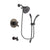Delta Trinsic Venetian Bronze Finish Dual Control Tub and Shower Faucet System Package with 5-1/2 inch Showerhead and 1-Spray Handshower with Slide Bar Includes Rough-in Valve and Tub Spout DSP2491V