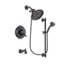 Delta Victorian Venetian Bronze Tub and Shower System with Hand Shower DSP2563V