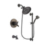 Delta Trinsic Venetian Bronze Tub and Shower System with Hand Shower DSP2581V