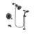 Delta Leland Venetian Bronze Finish Thermostatic Tub and Shower Faucet System Package with Shower Head and Personal Handheld Shower Spray with Slide Bar Includes Rough-in Valve and Tub Spout DSP2625V