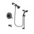 Delta Leland Venetian Bronze Finish Dual Control Tub and Shower Faucet System Package with Water Efficient Showerhead and Personal Handheld Shower Spray with Slide Bar Includes Rough-in Valve and Tub Spout DSP2673V