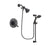 Delta Leland Venetian Bronze Finish Dual Control Shower Faucet System Package with Water Efficient Showerhead and Personal Handheld Shower Spray with Slide Bar Includes Rough-in Valve DSP2674V