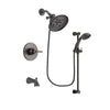 Delta Trinsic Venetian Bronze Tub and Shower System with Hand Shower DSP2693V