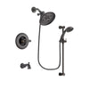 Delta Linden Venetian Bronze Tub and Shower Faucet System w/Hand Shower DSP2697V