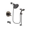Delta Trinsic Venetian Bronze Tub and Shower System with Hand Shower DSP2701V