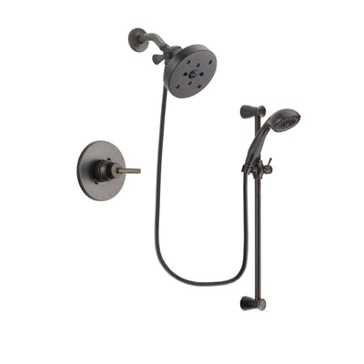 Delta Trinsic Venetian Bronze Shower Faucet System with Hand Shower DSP2724V