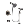 Delta Trinsic Venetian Bronze Tub and Shower System with Hand Shower DSP2731V