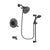 Delta Leland Venetian Bronze Finish Dual Control Tub and Shower Faucet System Package with 5-1/2 inch Showerhead and Personal Handheld Shower Spray with Slide Bar Includes Rough-in Valve and Tub Spout DSP2733V