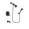 Delta Addison Venetian Bronze Finish Dual Control Tub and Shower Faucet System Package with Water Efficient Showerhead and 5-Setting Wall Mount Personal Handheld Shower Spray Includes Rough-in Valve and Tub Spout DSP2795V