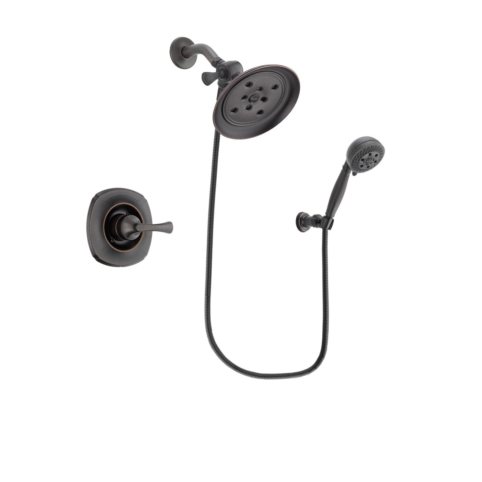 Delta Addison Venetian Bronze Shower Faucet System with Hand Shower DSP2816V