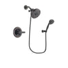 Delta Lahara Venetian Bronze Finish Shower Faucet System Package with 5-1/2 inch Showerhead and 5-Setting Wall Mount Personal Handheld Shower Spray Includes Rough-in Valve DSP2842V
