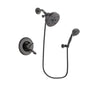 Delta Linden Venetian Bronze Finish Dual Control Shower Faucet System Package with 5-1/2 inch Showerhead and 5-Setting Wall Mount Personal Handheld Shower Spray Includes Rough-in Valve DSP2858V