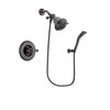 Delta Linden Venetian Bronze Finish Shower Faucet System Package with Shower Head and Modern Wall Mount Personal Handheld Shower Spray Includes Rough-in Valve DSP2878V
