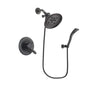 Delta Lahara Venetian Bronze Finish Dual Control Shower Faucet System Package with Large Rain Shower Head and Modern Wall Mount Personal Handheld Shower Spray Includes Rough-in Valve DSP2940V