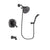 Delta Addison Venetian Bronze Finish Thermostatic Tub and Shower Faucet System Package with 5-1/2 inch Showerhead and Modern Wall Mount Personal Handheld Shower Spray Includes Rough-in Valve and Tub Spout DSP2957V