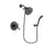 Delta Cassidy Venetian Bronze Finish Thermostatic Shower Faucet System Package with 5-1/2 inch Showerhead and Modern Wall Mount Personal Handheld Shower Spray Includes Rough-in Valve DSP2960V
