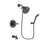 Delta Lahara Venetian Bronze Finish Tub and Shower Faucet System Package with 5-1/2 inch Showerhead and Modern Wall Mount Personal Handheld Shower Spray Includes Rough-in Valve and Tub Spout DSP2961V