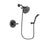Delta Lahara Venetian Bronze Finish Shower Faucet System Package with 5-1/2 inch Showerhead and Modern Wall Mount Personal Handheld Shower Spray Includes Rough-in Valve DSP2962V
