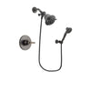 Delta Trinsic Venetian Bronze Finish Shower Faucet System Package with Shower Head and 3-Spray Wall-Mount Hand Shower Includes Rough-in Valve DSP2994V