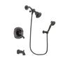 Delta Addison Venetian Bronze Finish Dual Control Tub and Shower Faucet System Package with Water Efficient Showerhead and 3-Spray Wall-Mount Hand Shower Includes Rough-in Valve and Tub Spout DSP3035V