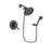 Delta Leland Venetian Bronze Finish Thermostatic Shower Faucet System Package with Large Rain Shower Head and 3-Spray Wall-Mount Hand Shower Includes Rough-in Valve DSP3046V