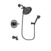 Delta Trinsic Venetian Bronze Tub and Shower System with Hand Shower DSP3053V