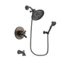 Delta Trinsic Venetian Bronze Tub and Shower System with Hand Shower DSP3061V
