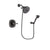 Delta Addison Venetian Bronze Finish Shower Faucet System Package with 5-1/2 inch Showerhead and 3-Spray Wall-Mount Hand Shower Includes Rough-in Valve DSP3086V