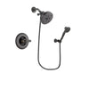Delta Linden Venetian Bronze Finish Shower Faucet System Package with 5-1/2 inch Showerhead and 3-Spray Wall-Mount Hand Shower Includes Rough-in Valve DSP3088V